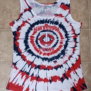 Minnesota Twins Tie-Dye Tank Top